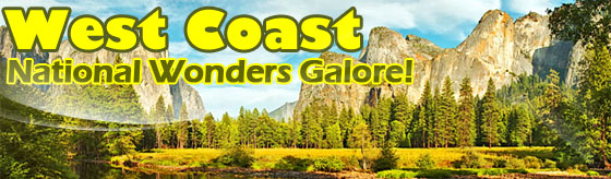 West Coast Vacations $358+
