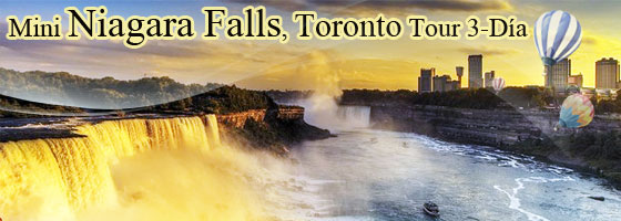 Mini Niagara Falls, Toronto Tour 3-D�as