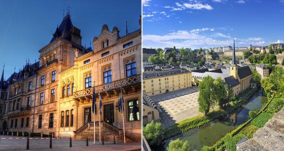Sightseeing in Luxembourg & Paris