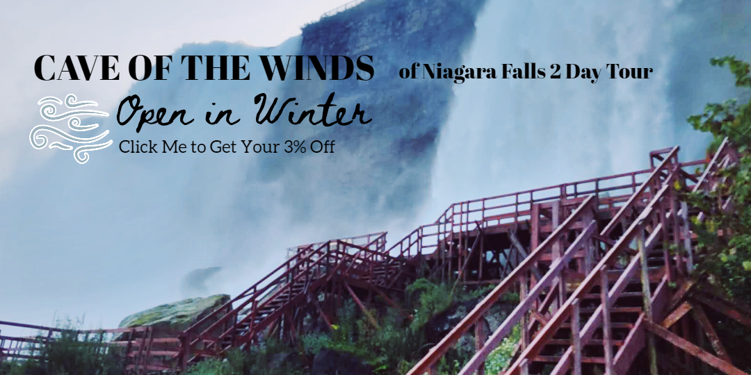 3% OFF! Niagara Falls 2 Day Tour!