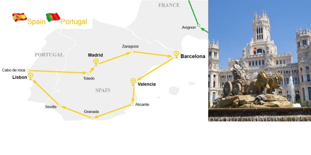 Spain and Portugal Europe Tours