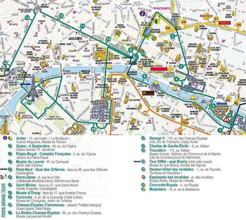 Paris HoponHopoff Open Tour plus Boat Tour TakeTours